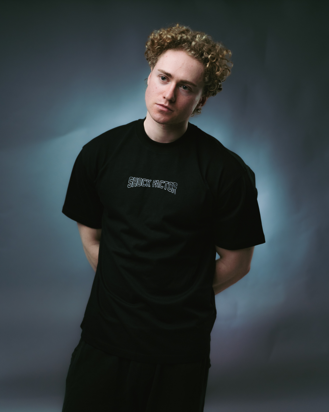 Svart "Built On What’s Been Lost" Oversized T-skjorte