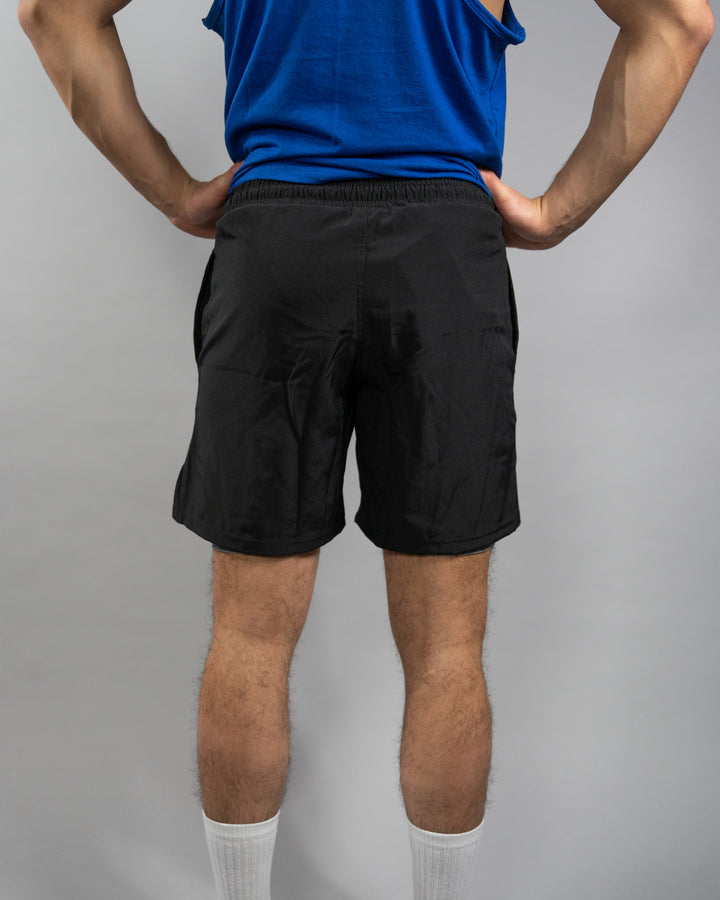 Svart 2 i 1 shorts