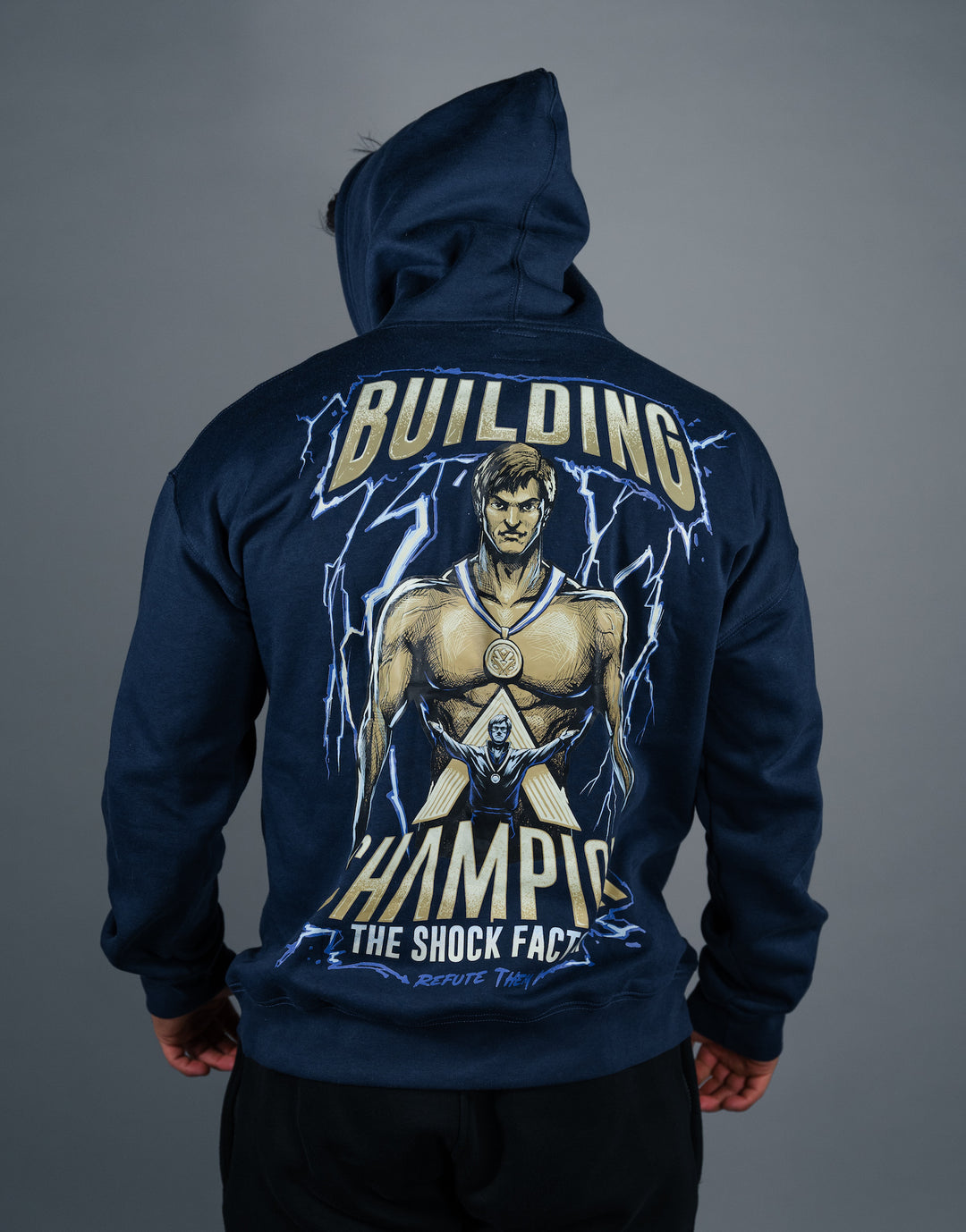 Navy Champion Hoodie