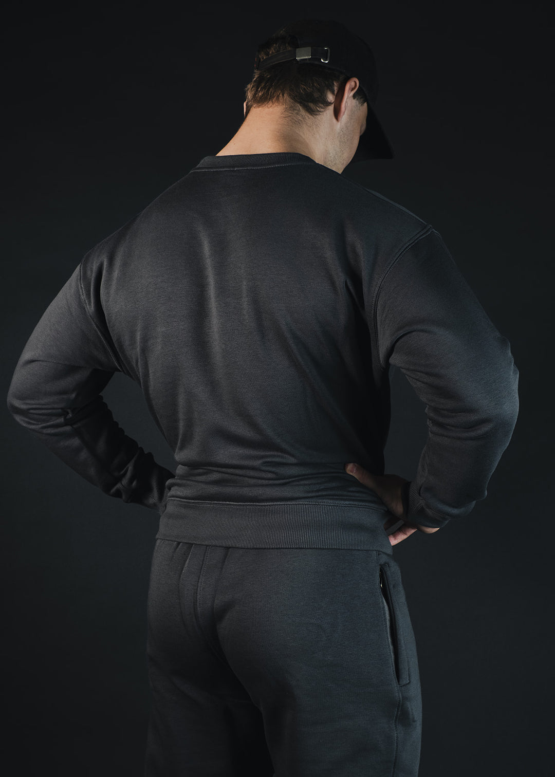 Charcoal Signature Crewneck