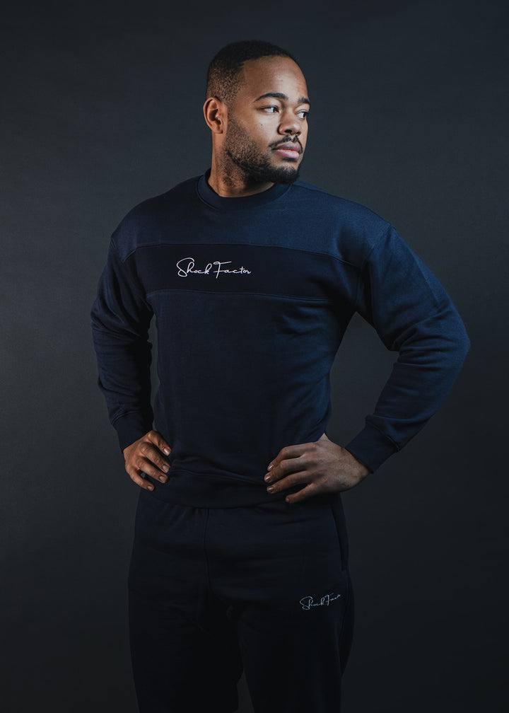 Navy Signature Crewneck