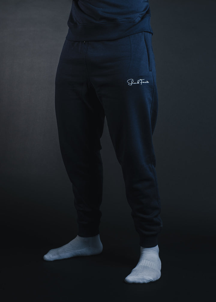 Navy Signature Jogger