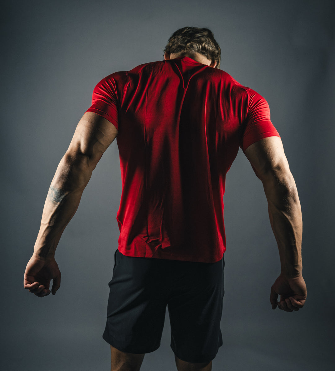 Rød Elite T-skjorte