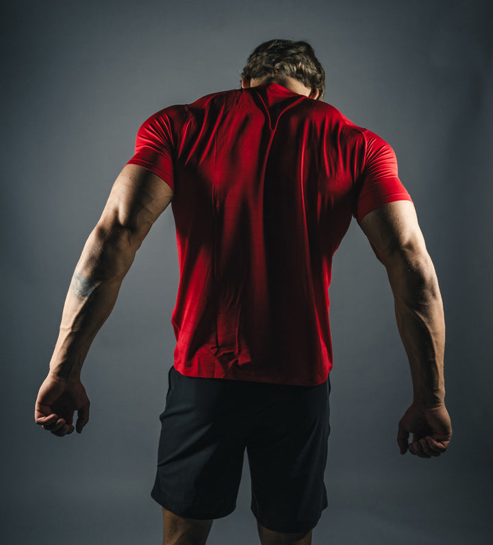 Rød Elite T-skjorte