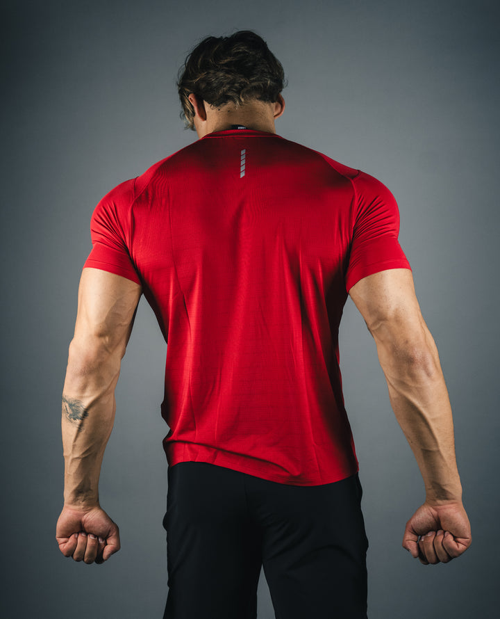 Rød Elite T-skjorte