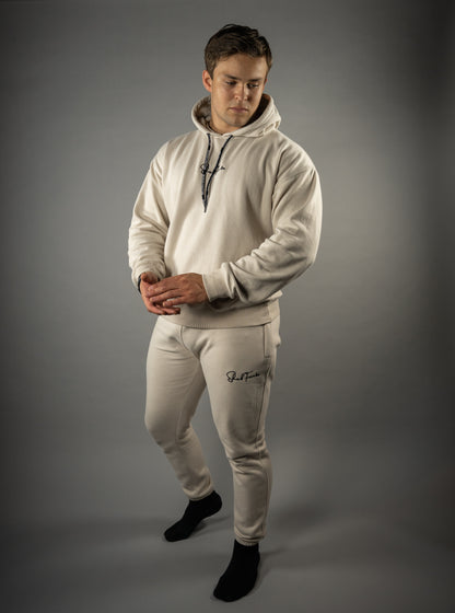 Cream Tracksuit Hoodie