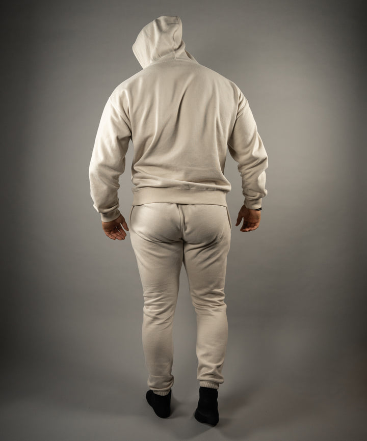 Cream Tracksuit Jogger