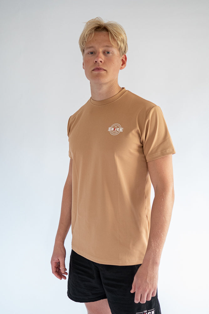 Beige T-skjorte